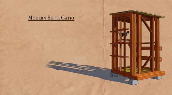 modern suite catio cat enclosure
