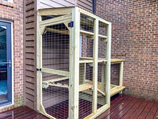 Catio Fencing: How to Pick the Right Fencing for your Catio - Cat Topia