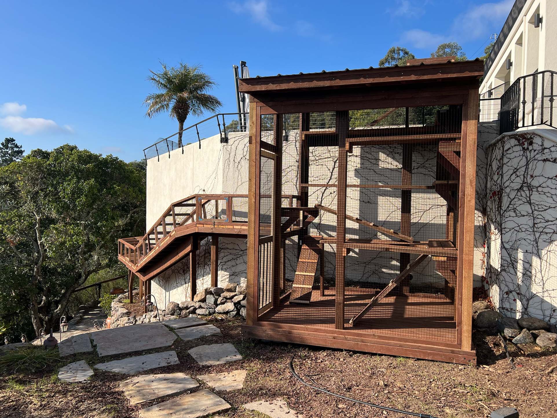 Custom Catio in San Rafael, California