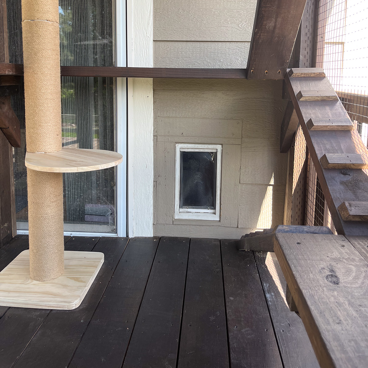 Additional catio features